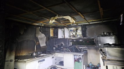 경산 원룸에서 불..."캠핑용 배터리 폭발 추정" / YTN