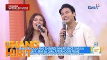 Michael Sager at Kate Valdez, live sa Unang Hirit | Unang Hirit