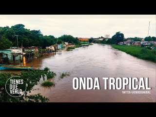 Se desbordó el río Manzanares: Llovió por más de 5 horas en Cumaná este 28-O