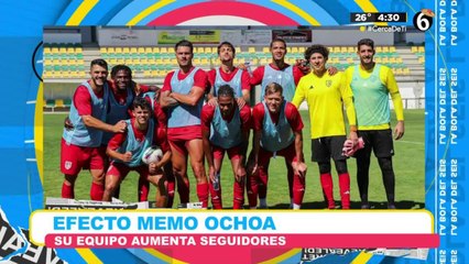 Memo Ochoa hace que su nuevo equipo logre grandes seguidores