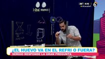 ¿Los huevos van dentro o fuera del refri?