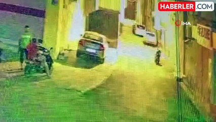 Silahlı ve EYP'li saldırı kamerada