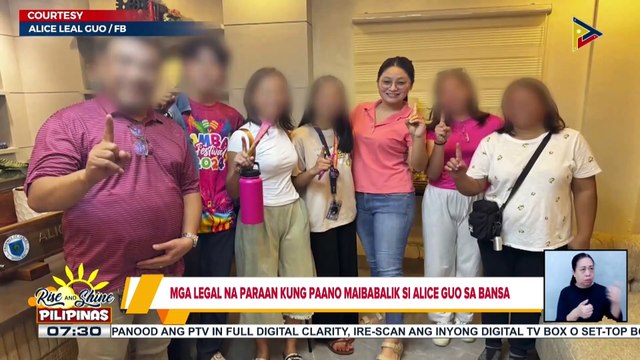 Punto de Vista: Mga legal na paraan kung paano mababalik si Alice Guo sa bansa
