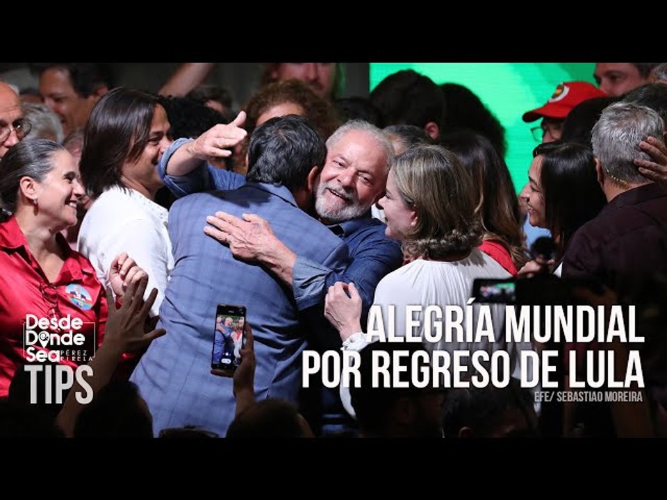 Hasta los gringos están contentos por victoria de Lula y todos en el mundo quieren trabajar con él