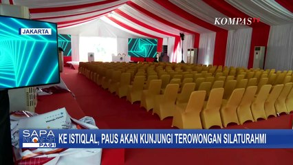 Situasi di Sekitar Masjid Istiqlal Menanti Kehadiran Paus Fransiskus, Penuh Sukacita Warga!