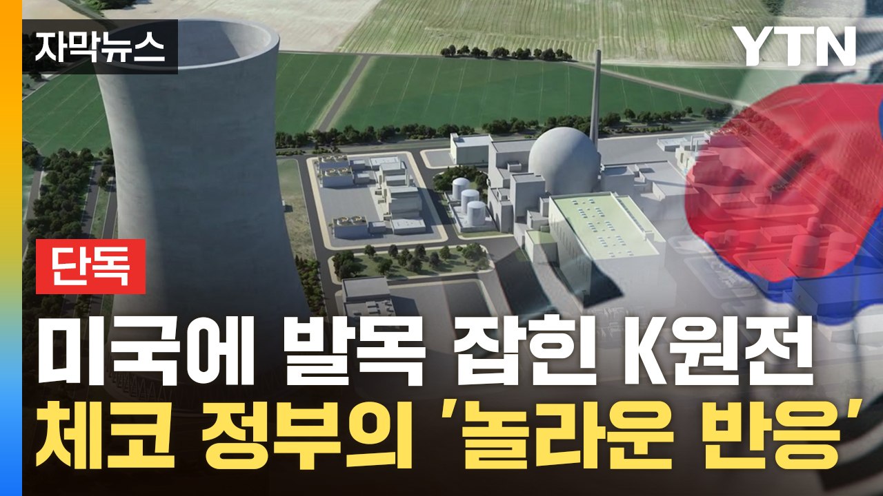 [자막뉴스] '웨스팅하우스 당황하겠네'...체코 원전 수출에 들어온 청신호 / YTN