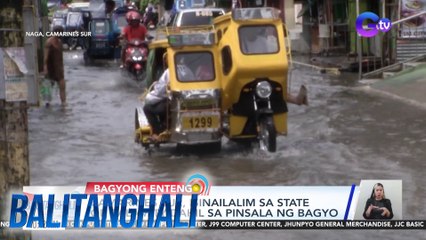 Camarines Sur, isinailalim sa state of calamity dahil sa pinsala ng bagyo | Balitanghali
