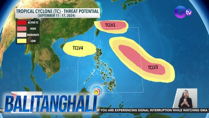 Panibagong bagyo, posibleng mabuo at pumasok sa PAR sa susunod na linggo - Weather update today as of 10:14 a.m. (September 5, 2024) | Balitanghali