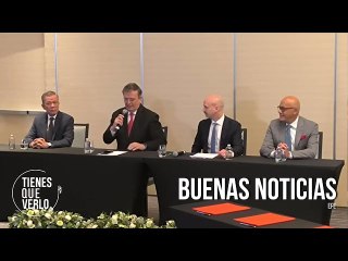 "Es una esperanza para toda América Latina": Canciller mexicano Ebrard por firma en diálogo