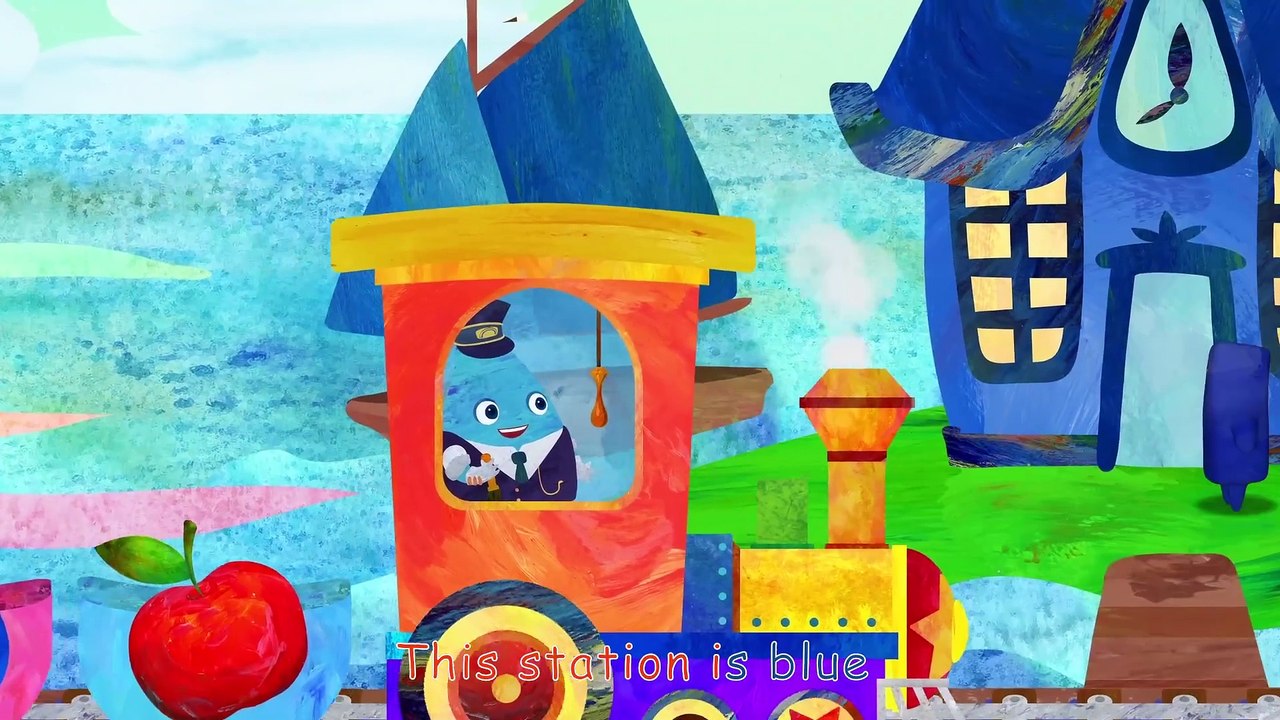 Color song - Blue | CoCoMelon Nursery Rhymes & Kids Songs - video ...