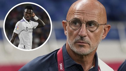 Luis de la Fuente le responde a Vinicius tras la polémica: "España no es racista"