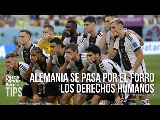 Cara e' tabla: Alemania montó un show en el Mundial y luego salió volando a comprar gas a Catar