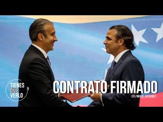 "Seguir produciendo cada vez más": Venezuela y Chevron firmaron contratos en Caracas