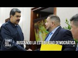 Cita en Miraflores: Presidente Maduro recibió a opositores de Alianza Democrática