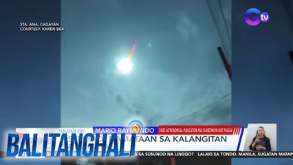 Panayam kay Mario Raymundo, Chief Astronomical Publication and Planetarium Unit ng PAGASA | Balitanghali