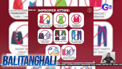 Dress code, ipatutupad sa Basilica Minore del Sto. Niño de Cebu simula October 1 | Balitanghali