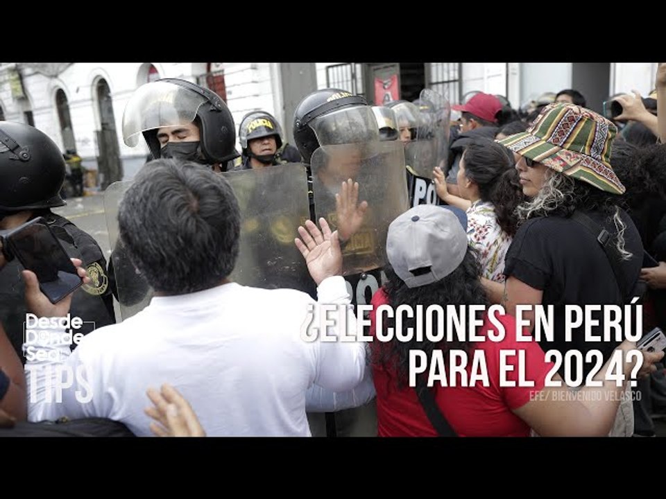 Perú no aguanta más: ¿Para calmar los ánimos Boluarte intentará adelantar la elecciones al 2024?