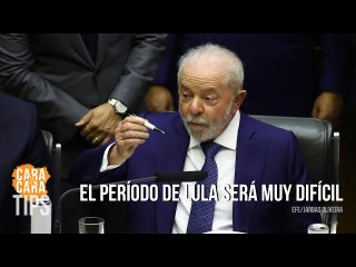 "Ya se había anunciado que el período de Lula será muy difícil"