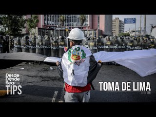 Toma de Lima: Dictadura en Perú acusa a la oposición de "polarizar" el país