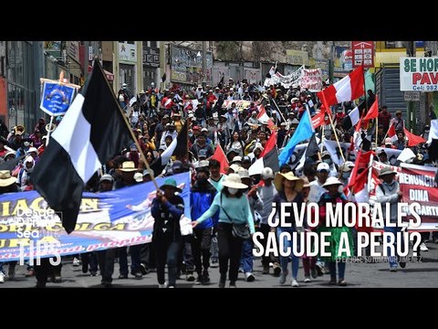Congreso peruano acusa a Evo Morales de financiar y promover las protestas en Perú
