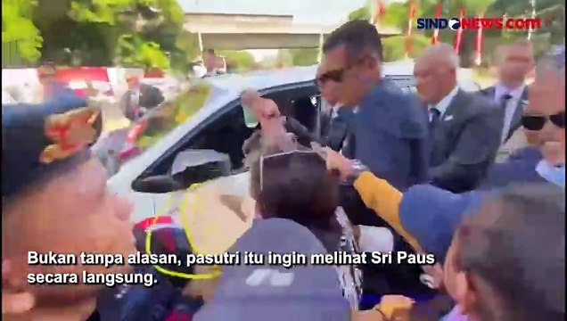 Bayi dari Pasutri Asal Ciputat Dapat Berkat dari Paus Fransiskus