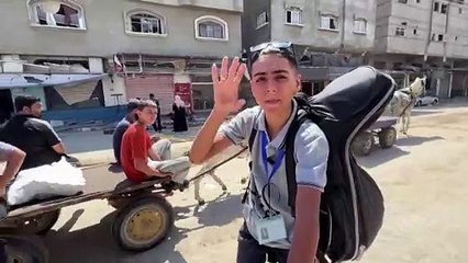 Gazan teenage oud player uses music to offer hope amid war