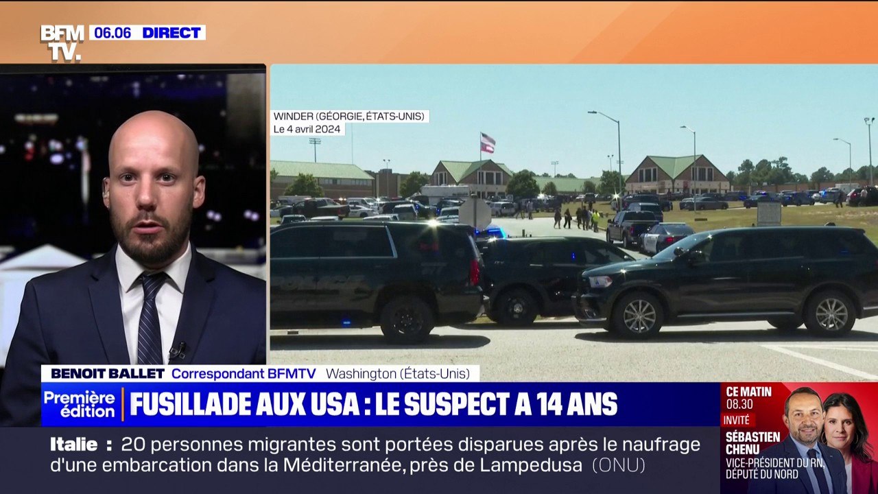 Ce que l'on sait de la fusillade qui a fait quatre morts dans un lycée aux États-Unis