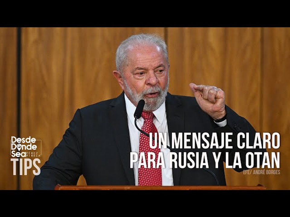 ¿Por qué Brasil no envía armas a Ucrania?: Lula hace una propuesta sensata en el marco del conflicto