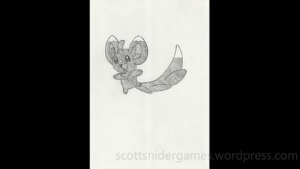 Pokemon Pencil Sketch Video #39: Minccino (09-05-2024)