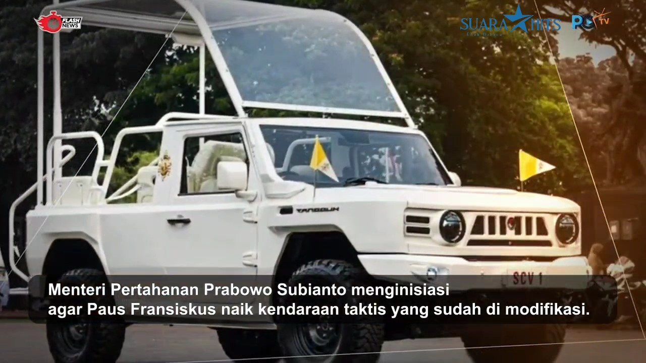 Maung SCV1, Kendaraan Untuk Akomodir Mobilitas Paus Fransiskus di ...