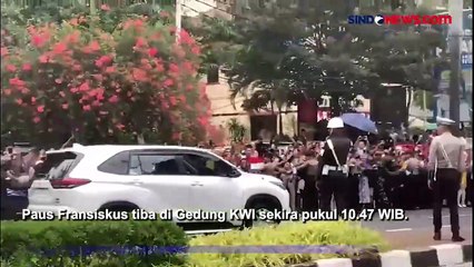 Paus Fransiskus Kunjungi Gedung KWI Bertemu Difabel hingga Orang Miskin