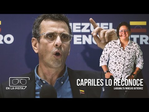 Capriles lo reconoce: La oposición necesita la CNE en las primarias