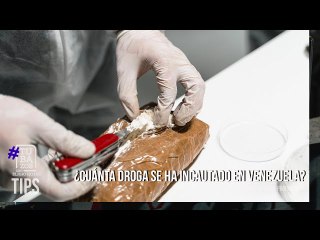 ¿Cuánta droga se ha incautado en Venezuela en lo que va de 2023?