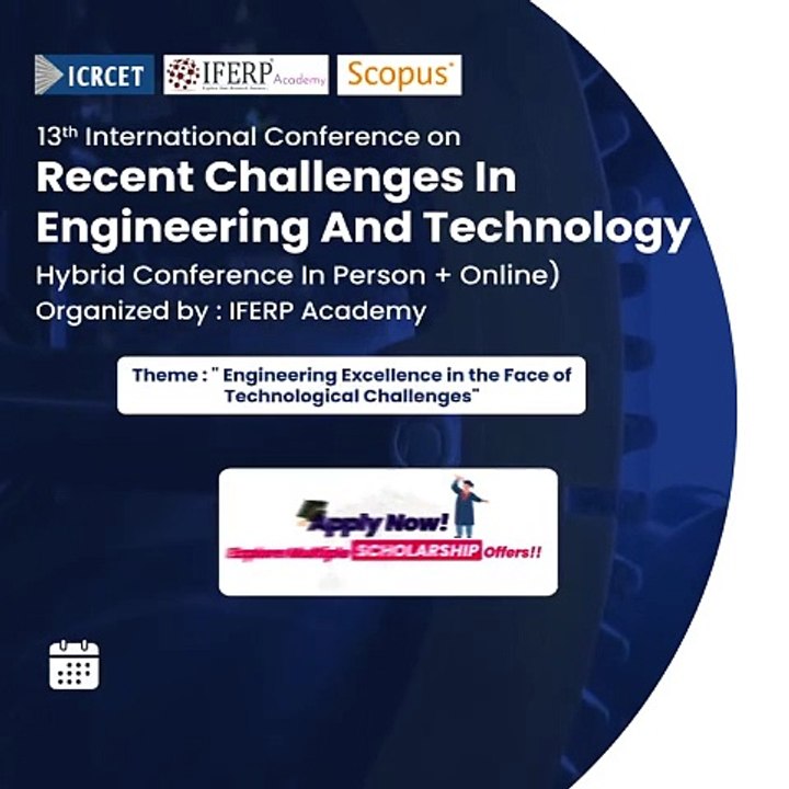 ICRCET-2024 International Conferences: Submit Your Paper and Transform the Future