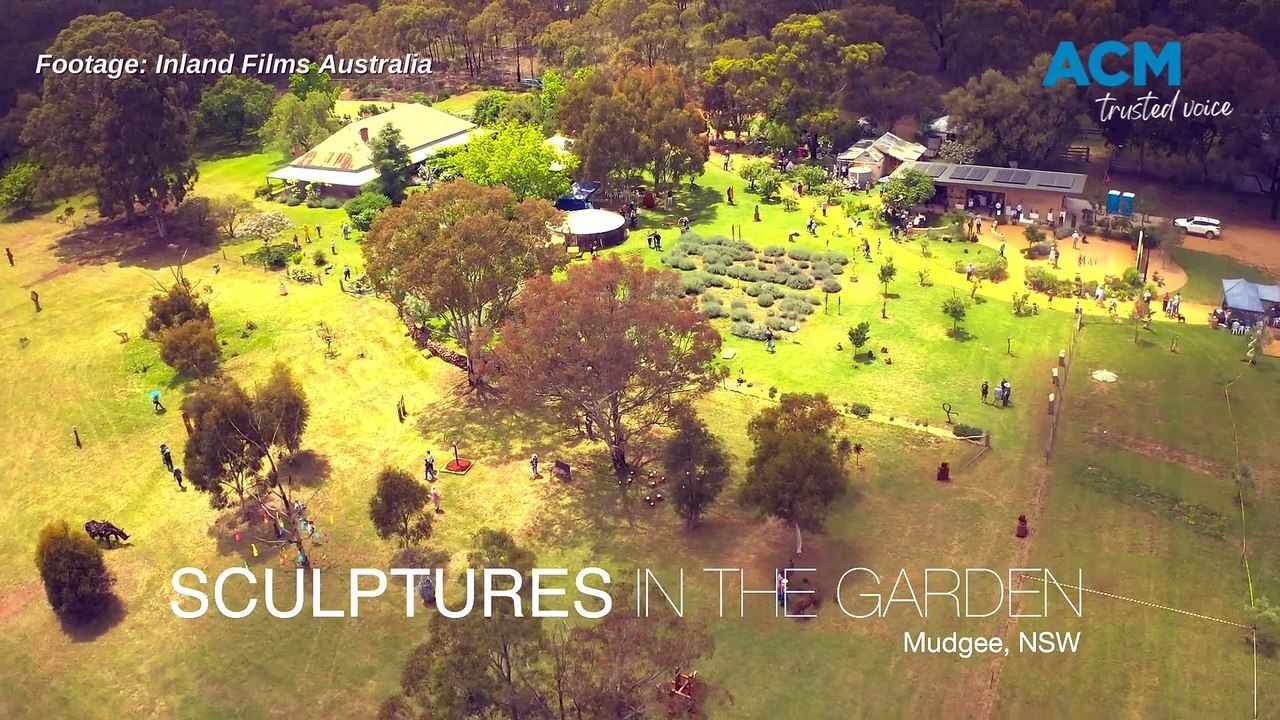 2024 Sculptures in the Garden, Mudgee. Footage by Inland Films Australia