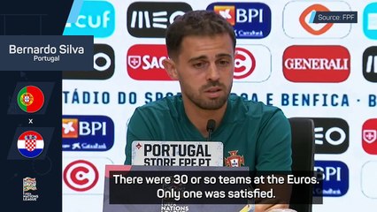 Only one team wins - Silva looking to move past Portugal's Euro 2024 disappointment