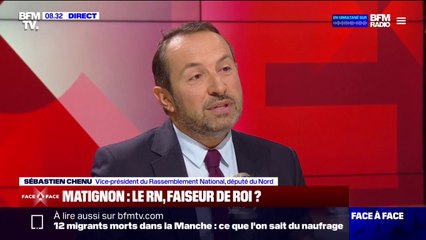 "Marine le Pen n'est pas la DRH d'Emmanuel Macron": Sébastien Chenu (RN) évoque les consultations pour Matignon