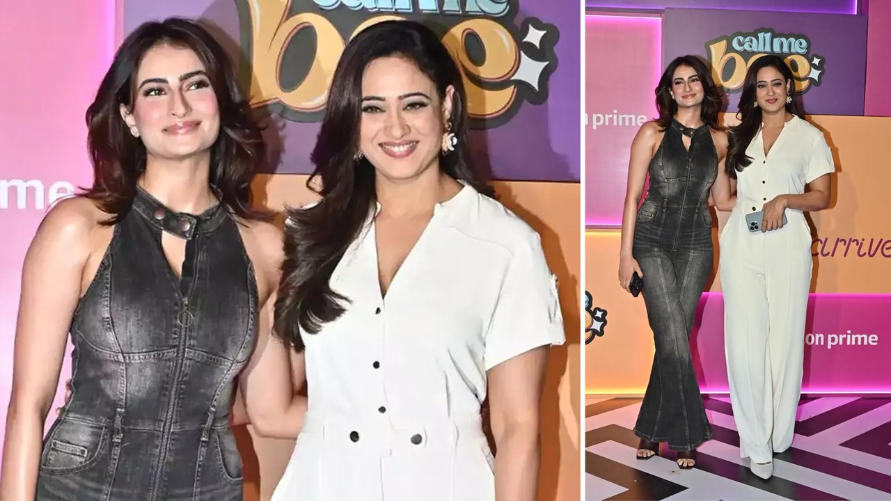 Shweta और उनकी बेटी Palak Tiwari का Call Me Bae की स्क्रीनिंग पर दिखा खूबसूरत लुक