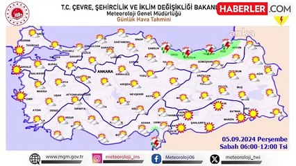 Bugün Bazı İllerde Kuvvetli Yağış Bekleniyor