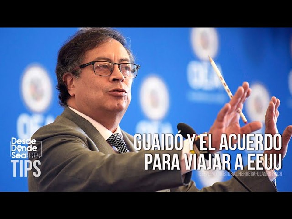 No fue expulsado: Petro revela la verdad sobre la entrada de Guaidó a Colombia y el viaje a EEUU