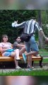 Tripping Over Nothing Prank   comedy  funny  pranks on the pool