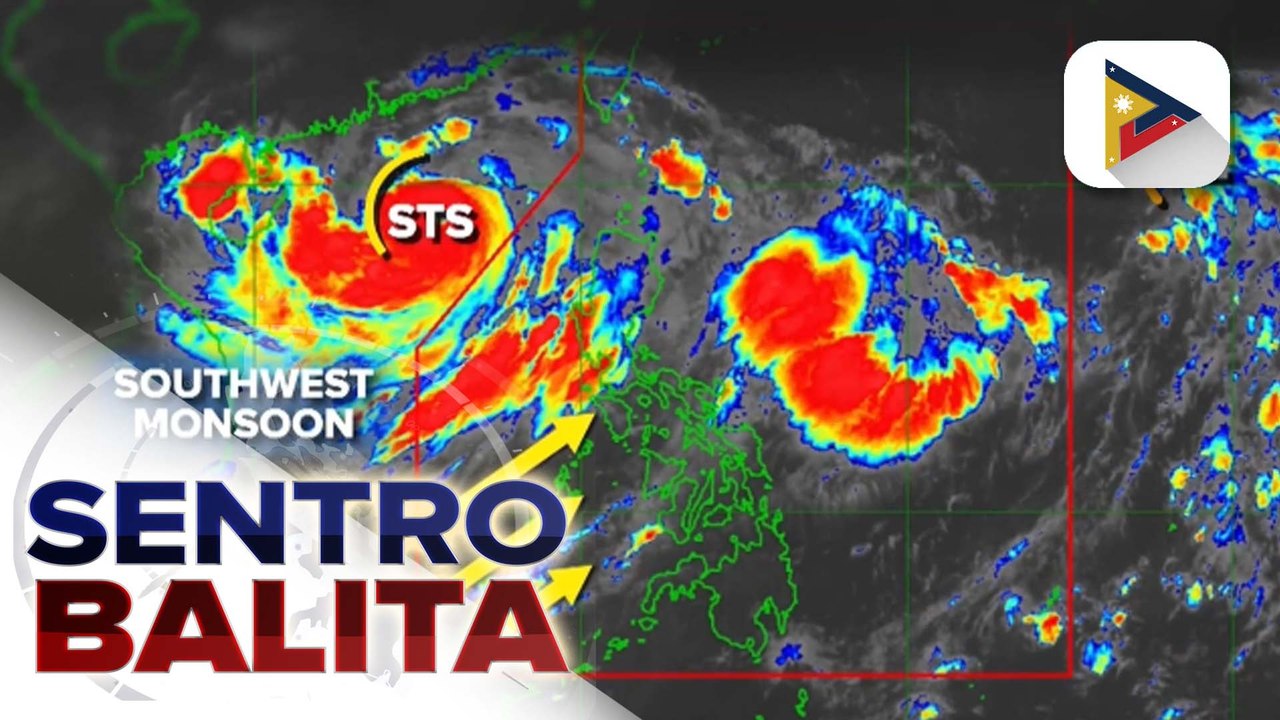 Trough ng Bagyong #EntengPH at habagat, nagpapaulan pa rin; mataas na posibilidad ng pagkakabuo ng mga bagyo, inaasahan sa loob ng dalawang linggo ayon sa PAGASA