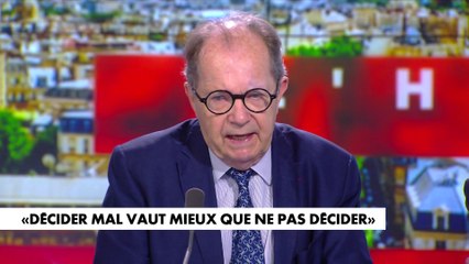 Philippe Bilger : «Il y a chez Emmanuel Macron une perpétuelle résistance à la tentation de la décision»