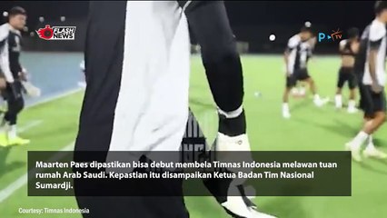 Kabar Baik, Maarten Paes Resmi Diizinkan Bisa Main Lawan Arab Saudi