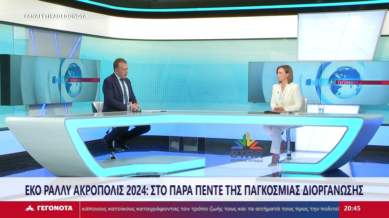 O Γιάννης Βρούτσης για το ΕΚΟ Ράλλυ Ακρόπολις 2024