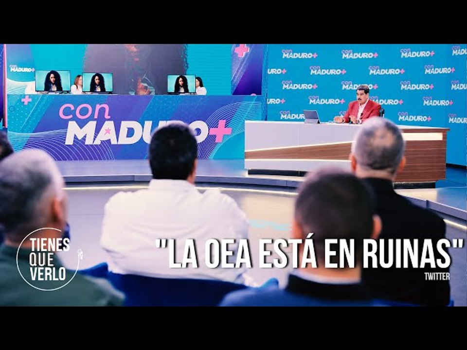 "La OEA está en ruinas": Maduro confirma que Venezuela no volverá al organismo