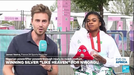 'Like heaven': Nigerian powerlifter Esther Nworgu wins Paralympic silver