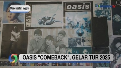15 Tahun Hiatus, Oasis Siap Reuni dan Gelar Tur di Tahun Depan