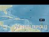 ¿Cómo se convierten las ondas tropicales en ciclones tropicales?