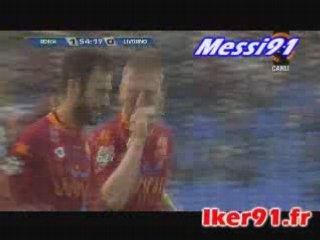 AS Rome 1-0 Livourne (Vucinic)